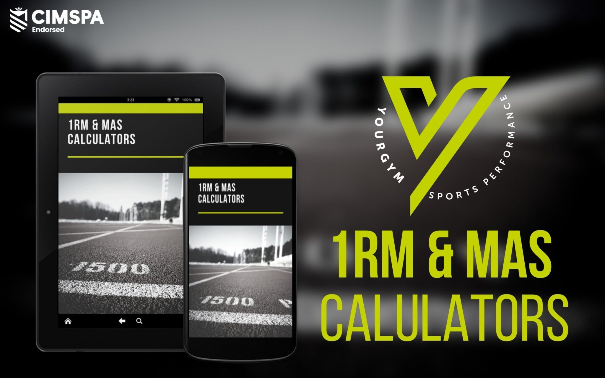 1RM & MAS Calculators - Your Gym Sports Performance Ltd.